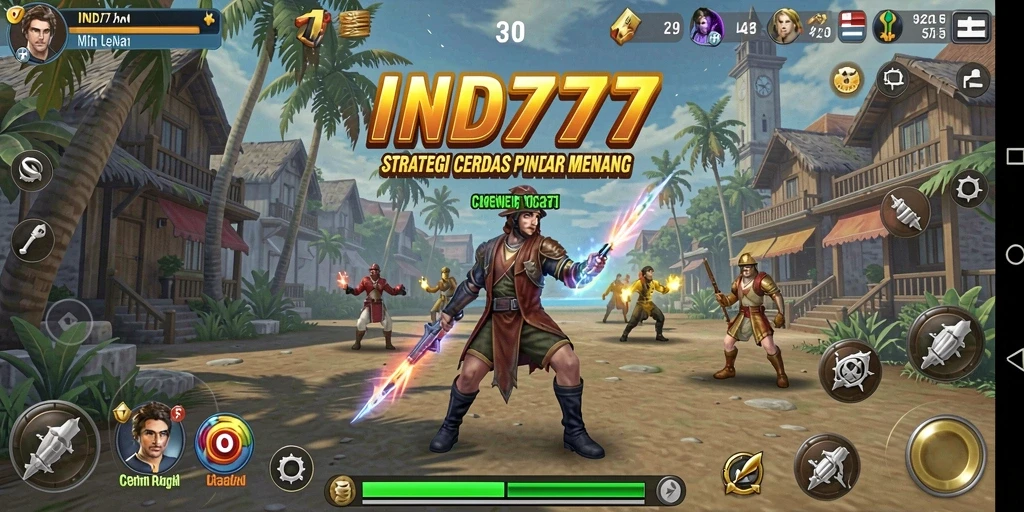 Tampilan gameplay IND777 dengan elemen strategi yang mendebarkan.