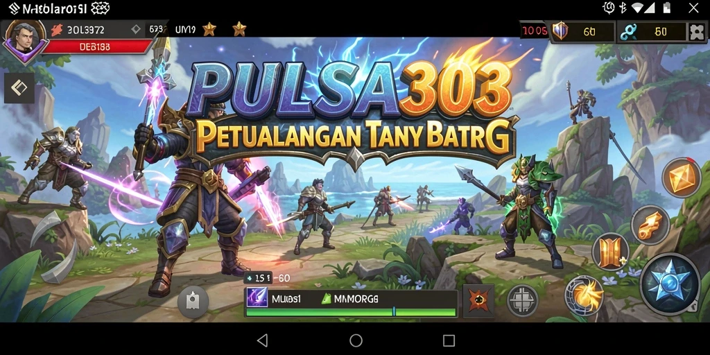 Screenshot gameplay PULSA303 menampilkan momen aksi seru dalam petualangan MMORPG.