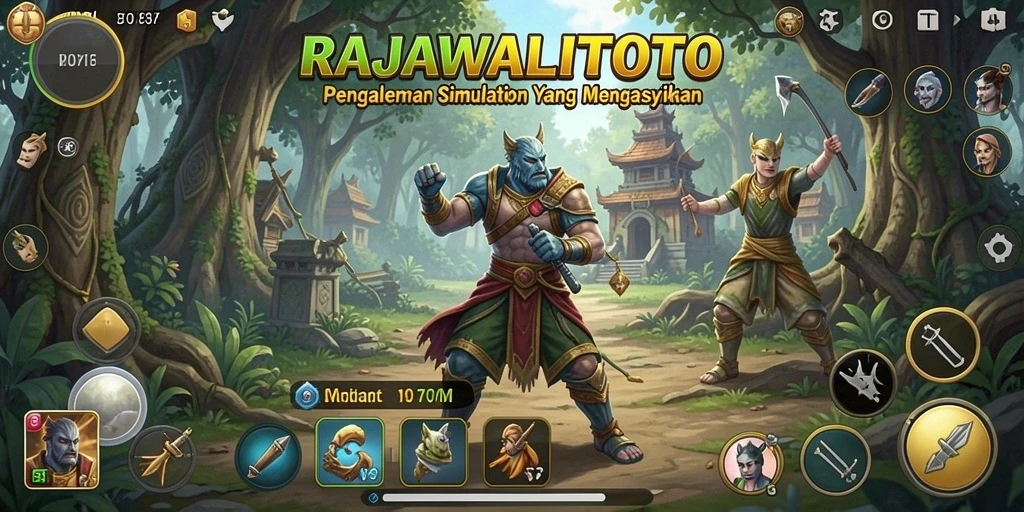 Tampilan gameplay menarik dari RAJAWALITOTO yang penuh dengan simulasi.