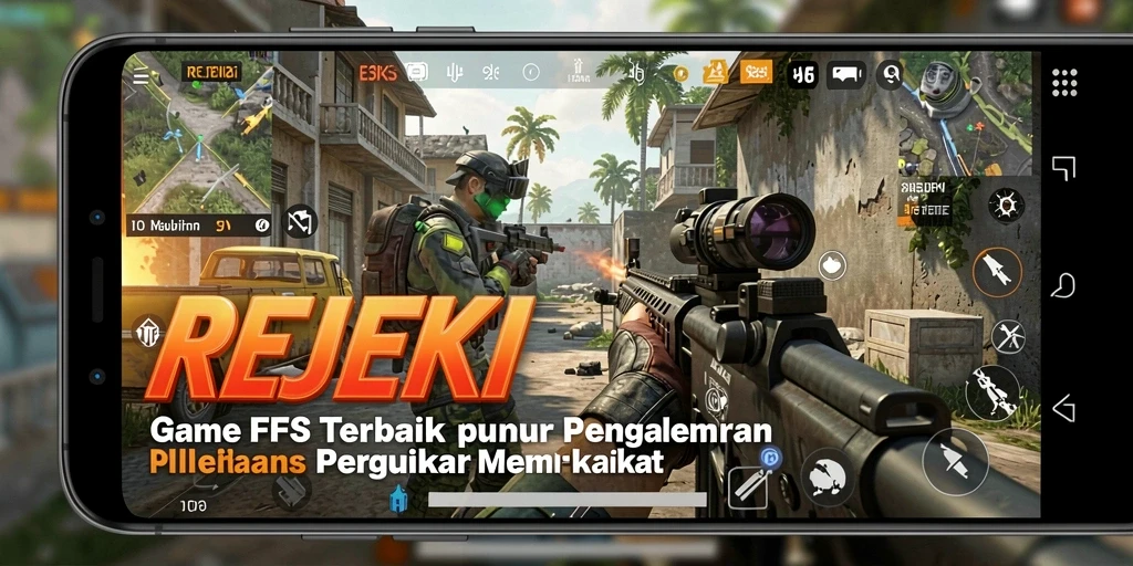 Screenshot gameplay <strong>REJEKI</strong> menunjukkan pertempuran intens dan aksi cepat.