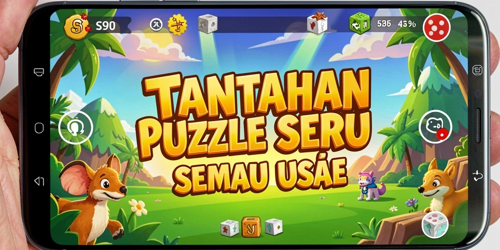 Tampilan menarik dari gameplay S80 yang penuh tantangan puzzle.