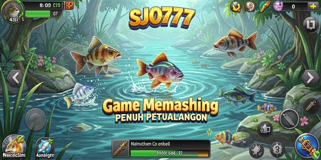 Gameplay memancing yang seru dan menantang di SJO777.
